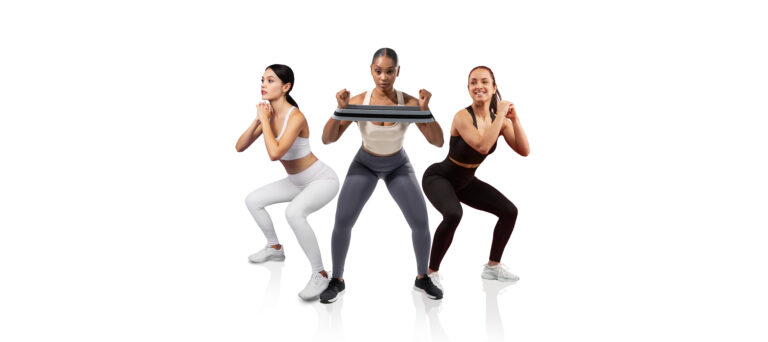 vecteezy three women are engaged in a workout routine performing 53047070